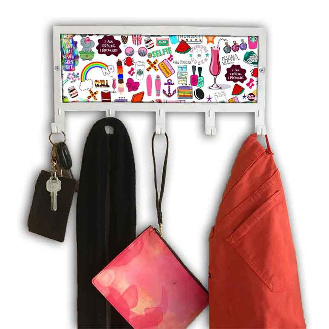 Door Wall Hanger Hooks for Hanging Clothes - Image 2