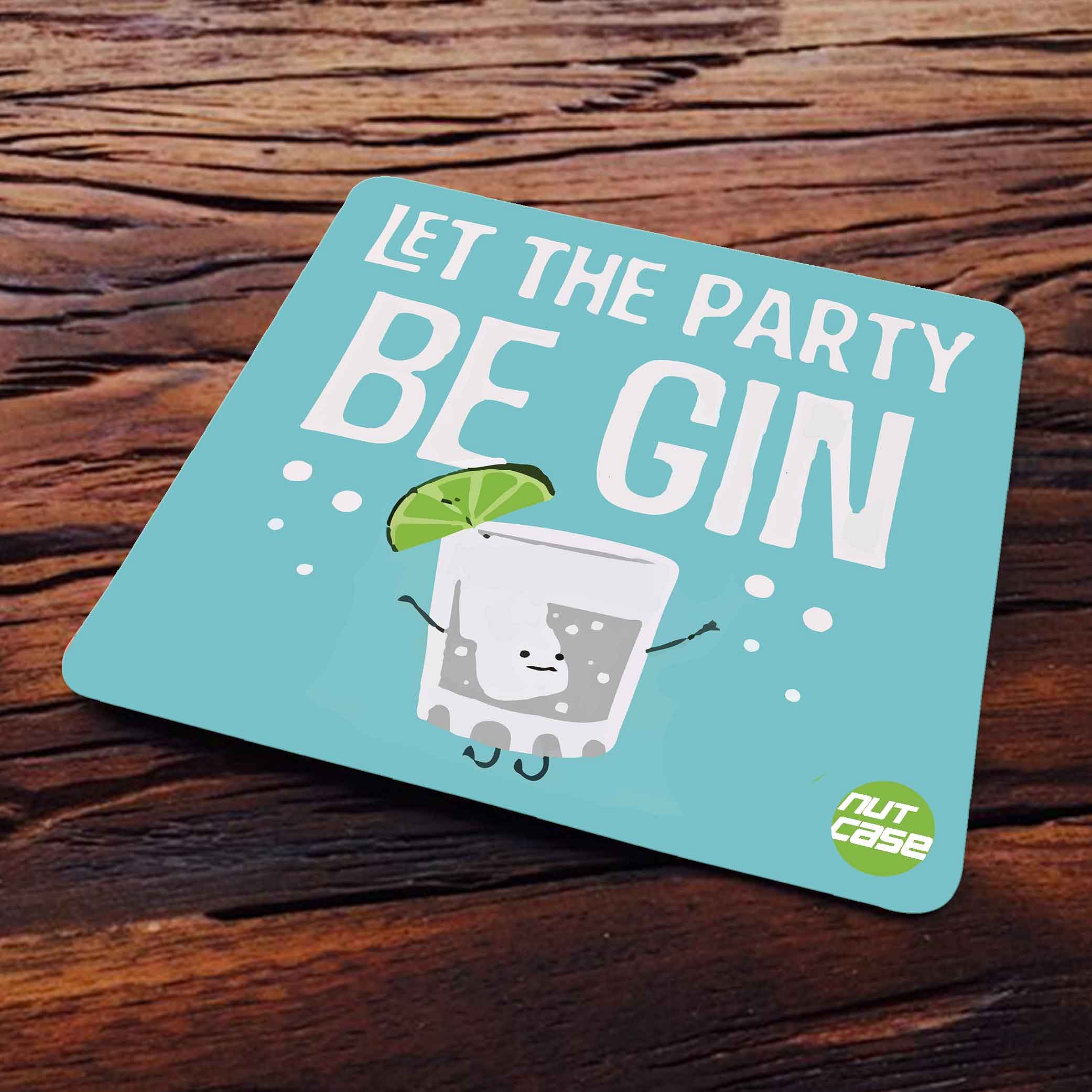 Designer Metal Coasters Set of 8 - Gin & Tonic - Image 5