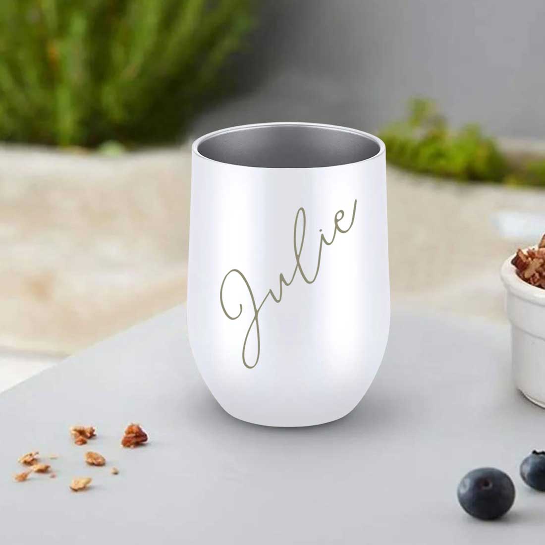 Personalized Coffee Cup With Lid for Office Travelling Car Flask Mug (350 ML) - Add Name - Image 33