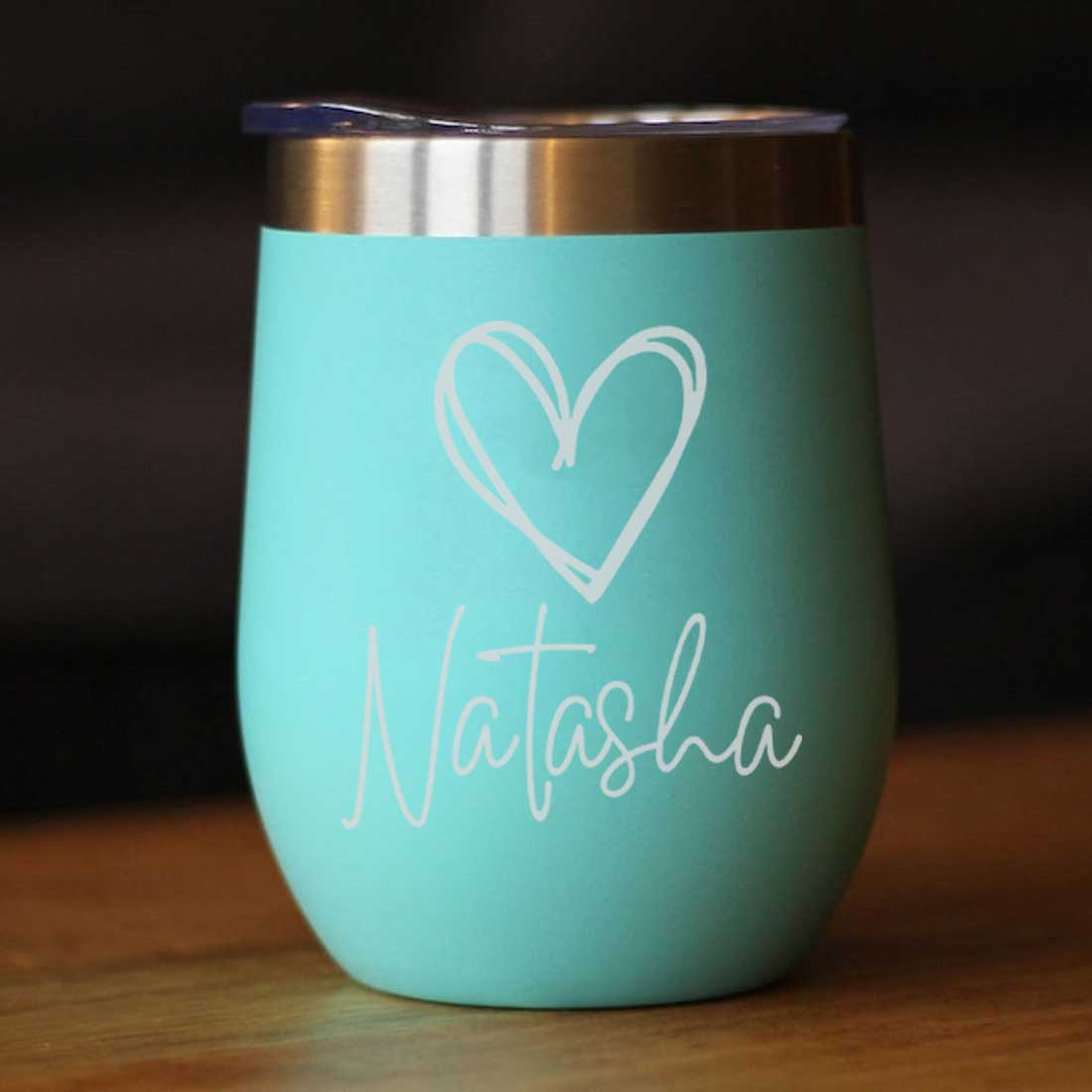 Customized Insulated Coffee Flask Mug With Name Engraved Design (350 ML) - Heart - Image 15