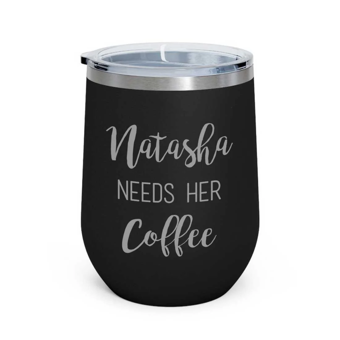 Personalised Coffee Insulated Cup With Lid for Travelling Portable Cup (350 ML) - Coffee Lover - Image 5