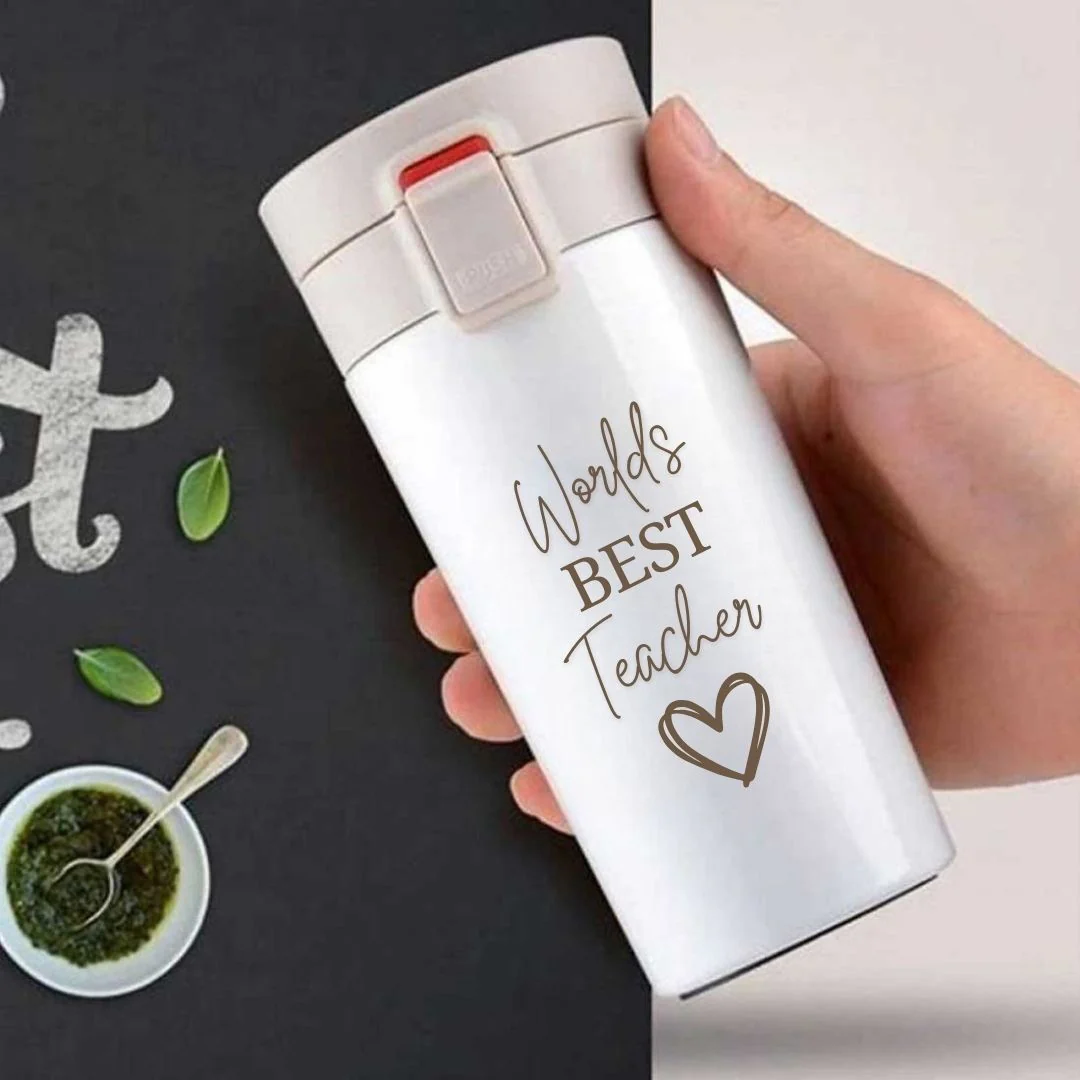 Coffee Mug for Teacher Stainless Steel Travel Flask-Perfect Teacher Day Gift (380 ML) - Image 10