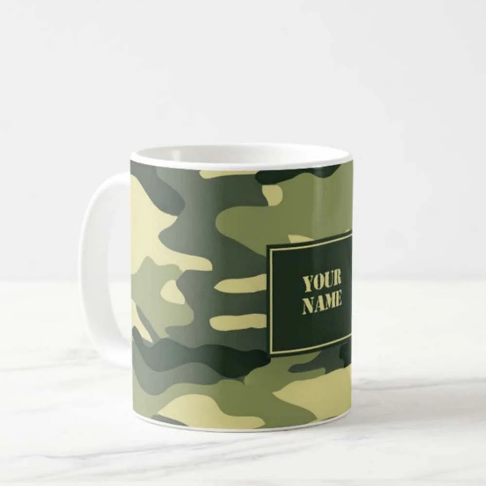 Personalized Friends Mug - Camouflage - Image 2