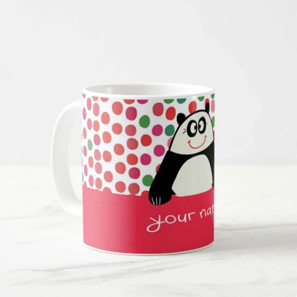 Customized Mug Photo Printing - Black Panda - Image 2