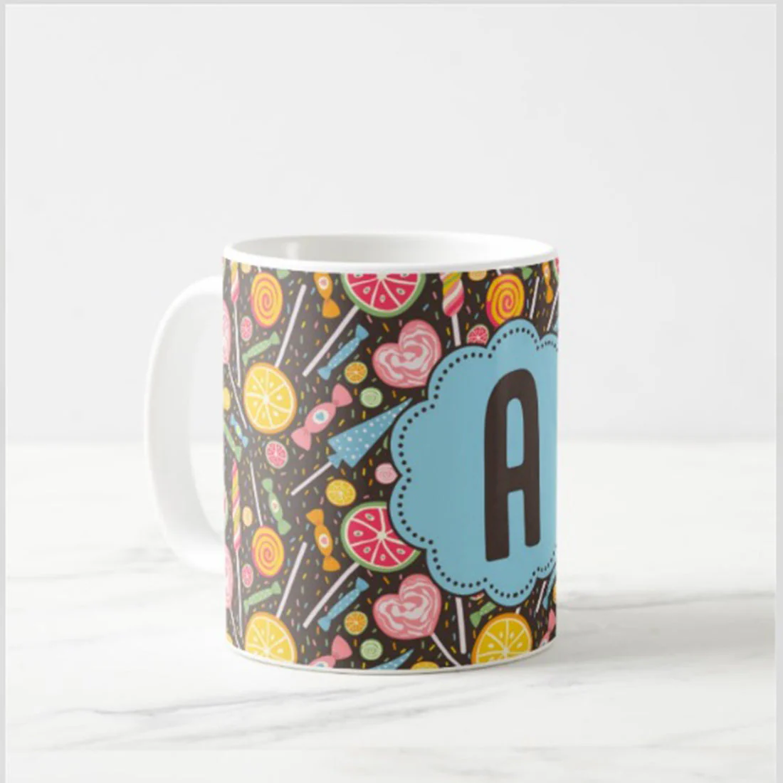 Personalized Coffee Tumbler - Candies - Image 2