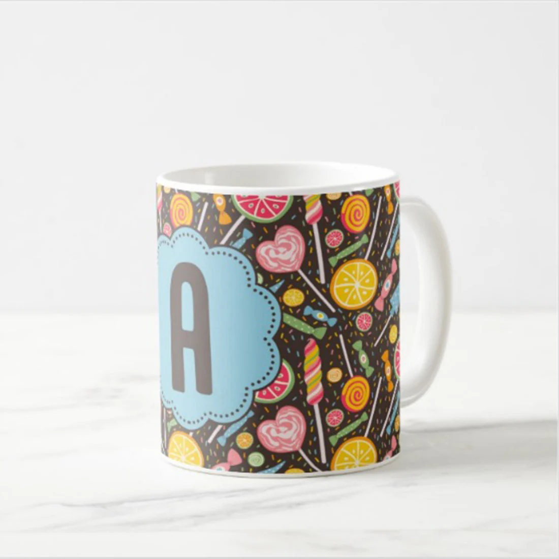 Personalized Coffee Tumbler - Candies - Image 3