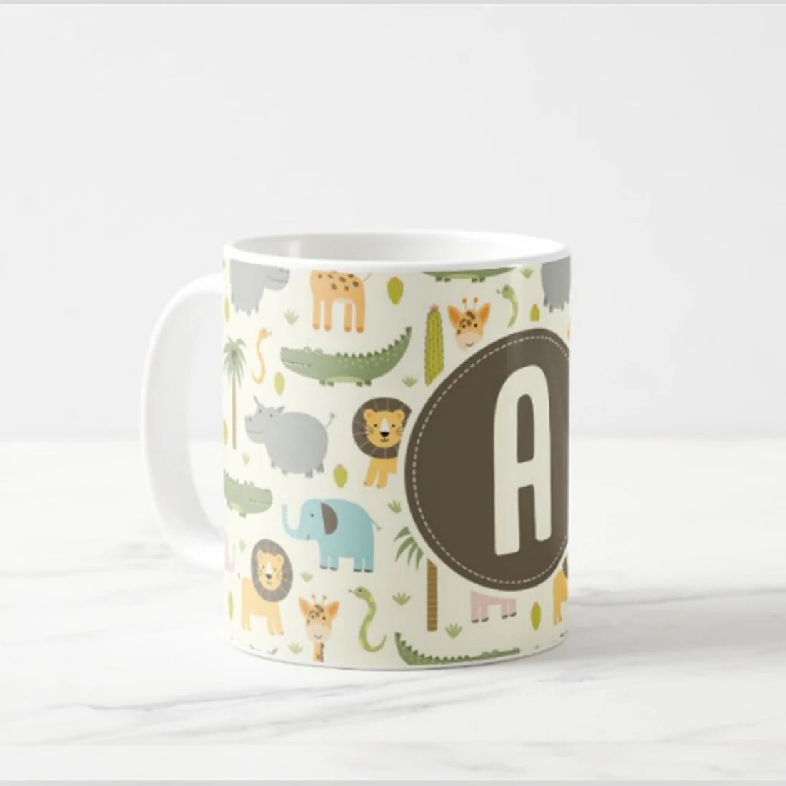 Customized Friends Coffee Mug - Cute Elephant - Image 2