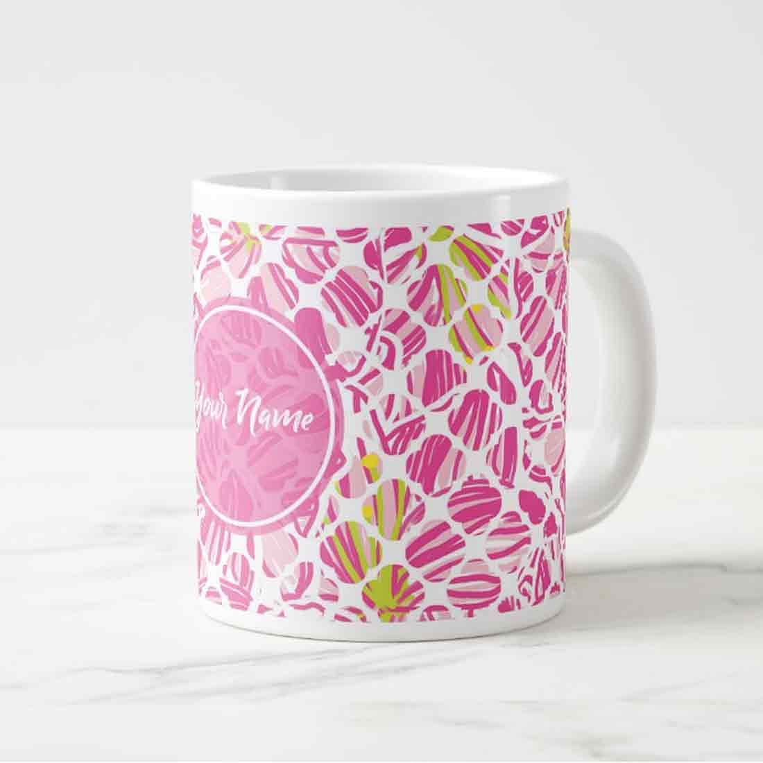 Photo Mug Printing Near Me - Pink Checks - Image 3
