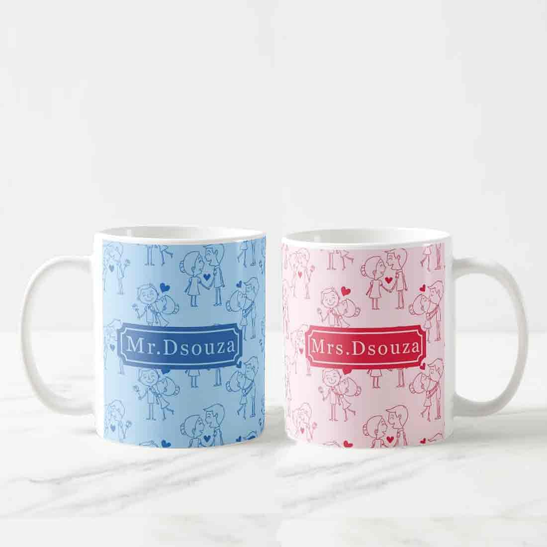 Custom Photo Mug - Mr & Mrs Love