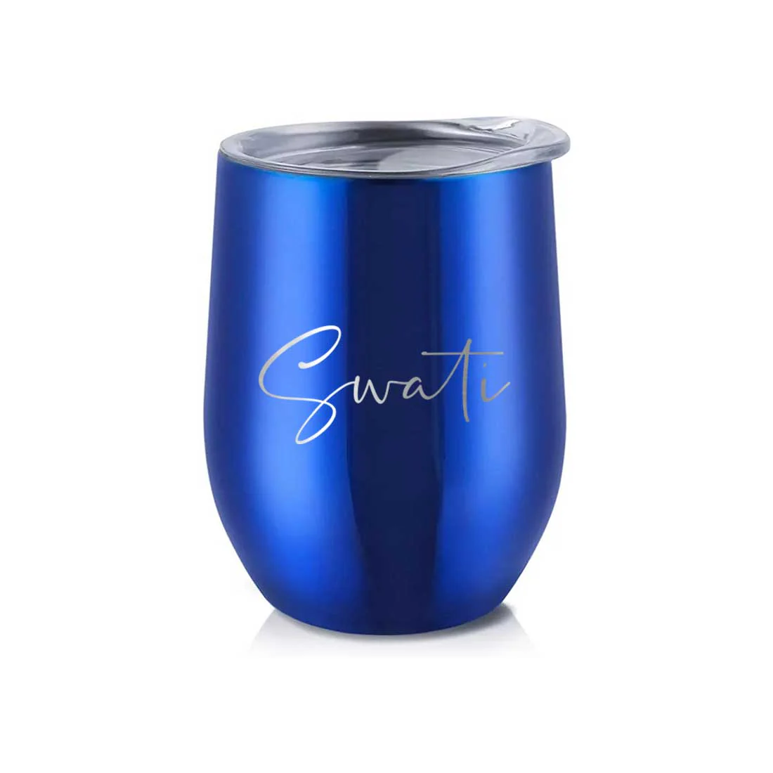 Engraved Personalized Stainless Steel Travel Coffee Mug With Lid - Your Name - Image 27