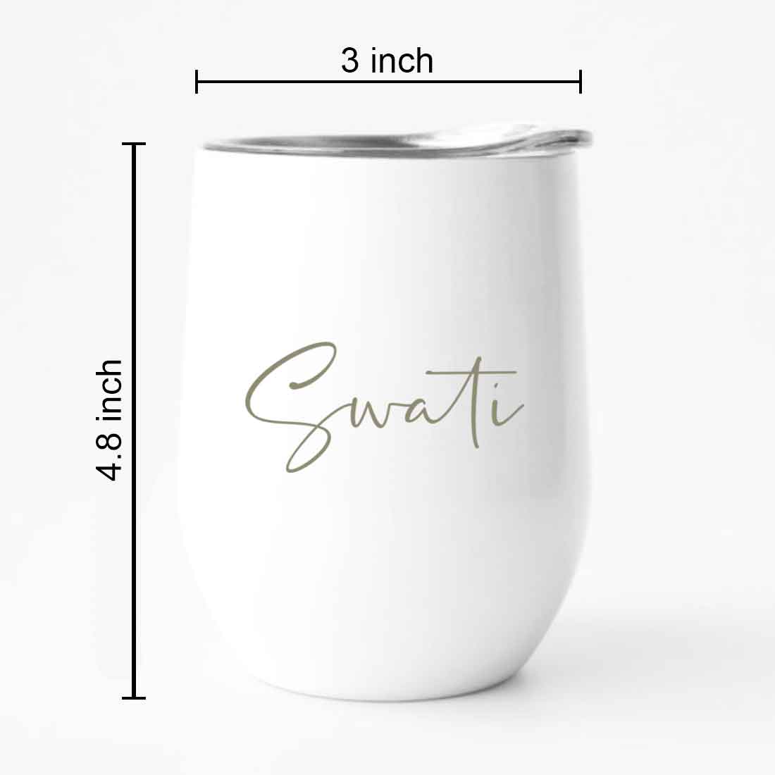 Engraved Personalized Stainless Steel Travel Coffee Mug With Lid - Your Name - Image 33