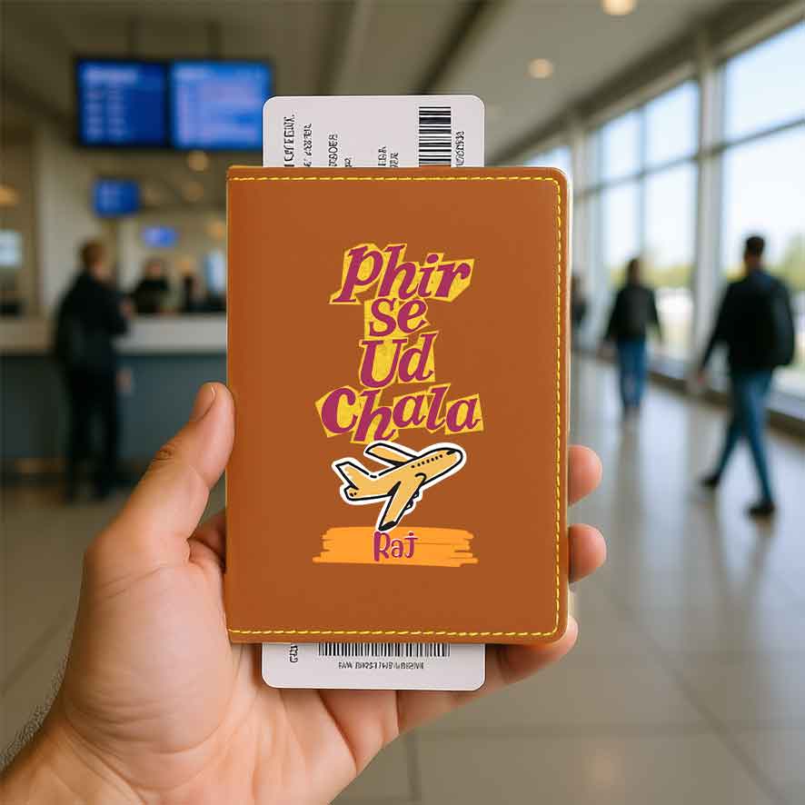 Cool Passport Covers Faux Leather Custom Holders for Passports-Phir Se Ud Chala - Image 103