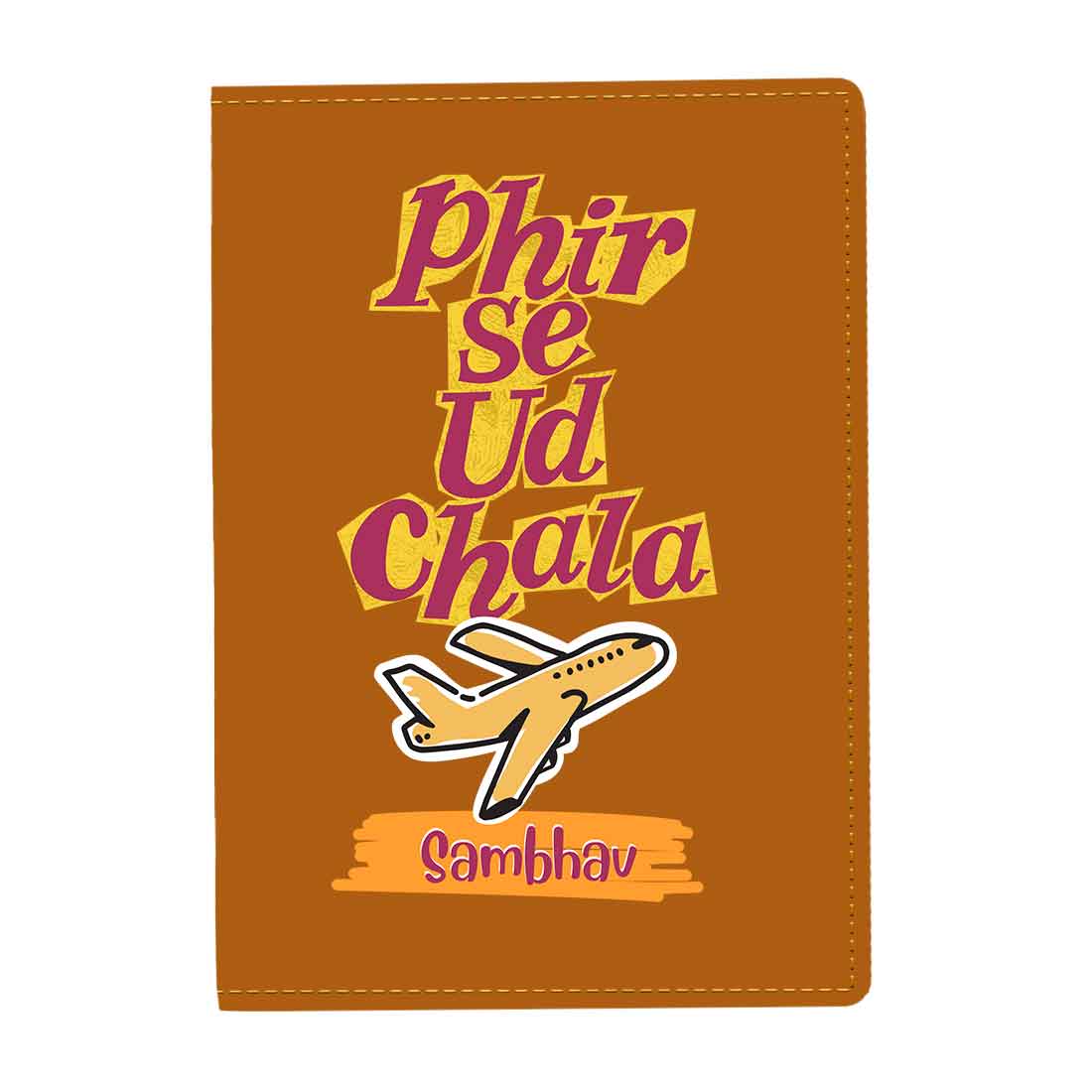 Cool Passport Covers Faux Leather Custom Holders for Passports-Phir Se Ud Chala - Image 14