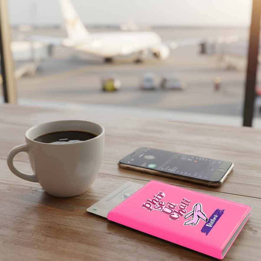 Cool Passport Covers Faux Leather Custom Holders for Passports-Phir Se Ud Chala - Image 2