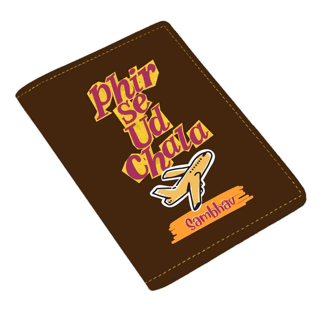 Cool Passport Covers Faux Leather Custom Holders for Passports-Phir Se Ud Chala - Image 29