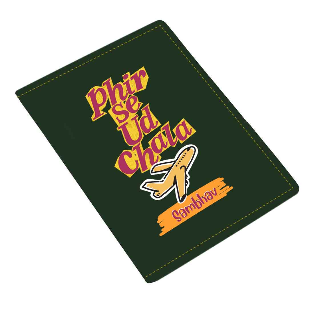 Cool Passport Covers Faux Leather Custom Holders for Passports-Phir Se Ud Chala - Image 33