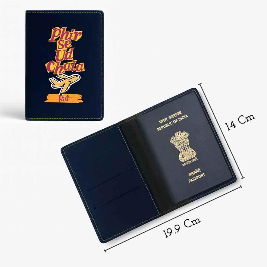 Cool Passport Covers Faux Leather Custom Holders for Passports-Phir Se Ud Chala - Image 5