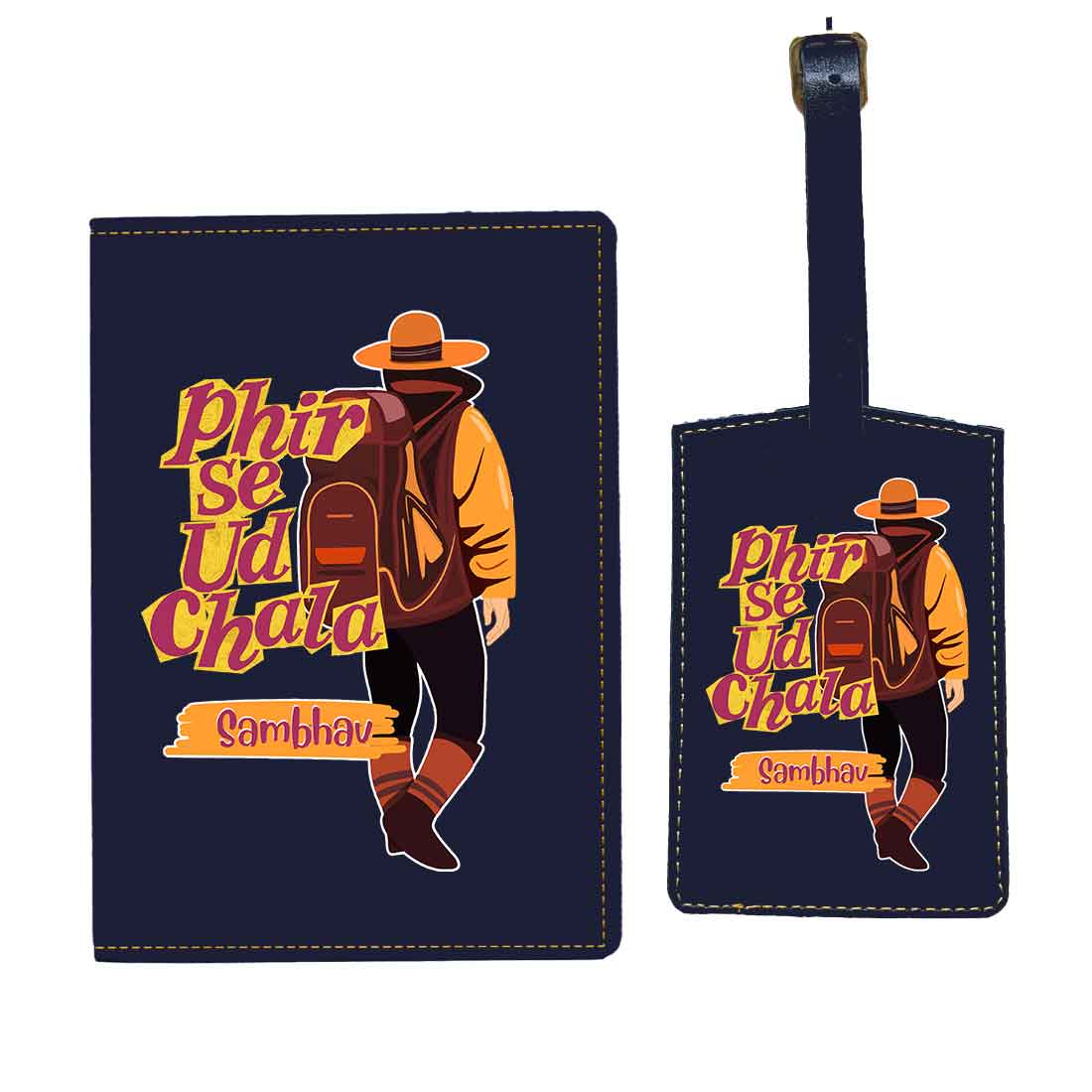Cool Passport Covers Faux Leather Custom Holders for Passports-Phir Se Ud Chala - Image 68