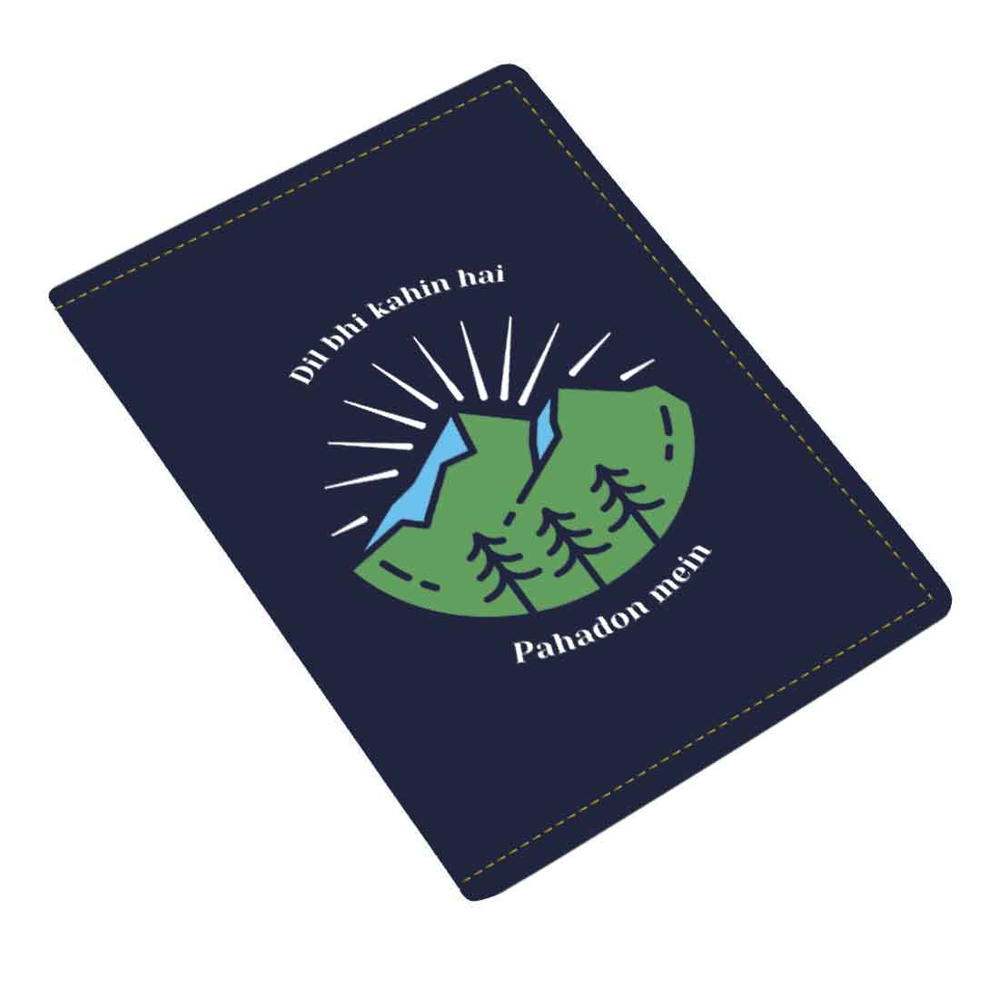 Cool Passport Holder Faux Leather Custom Covers for Passports - Pahadon Mein - Image 12