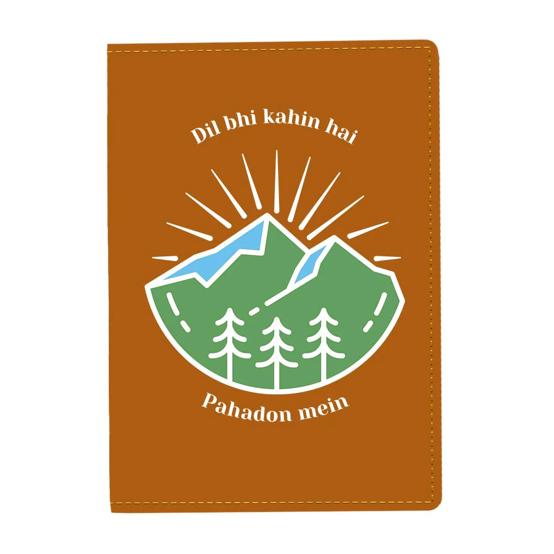 Cool Passport Holder Faux Leather Custom Covers for Passports - Pahadon Mein - Image 28