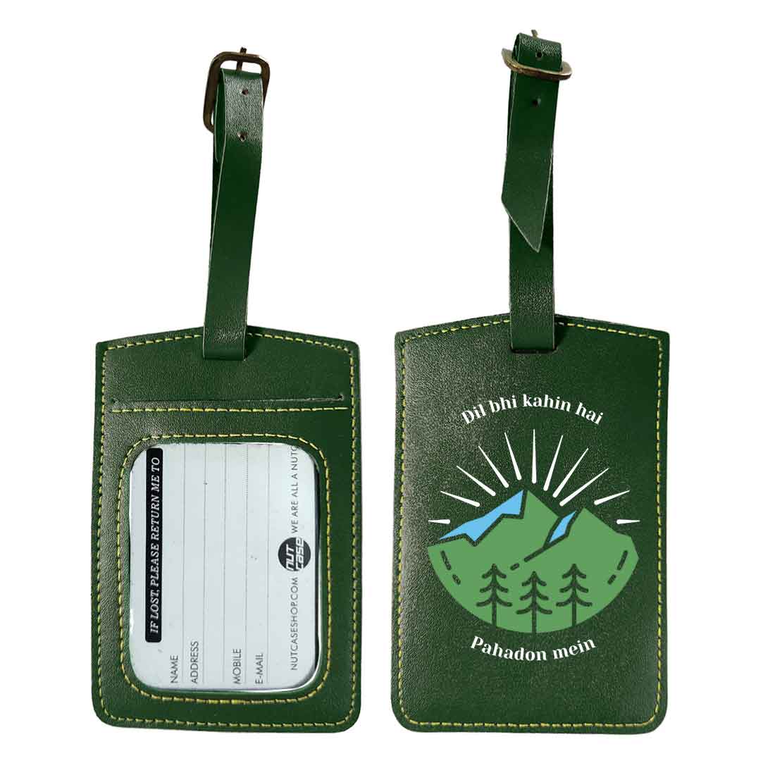 Cool Passport Holder Faux Leather Custom Covers for Passports - Pahadon Mein - Image 36