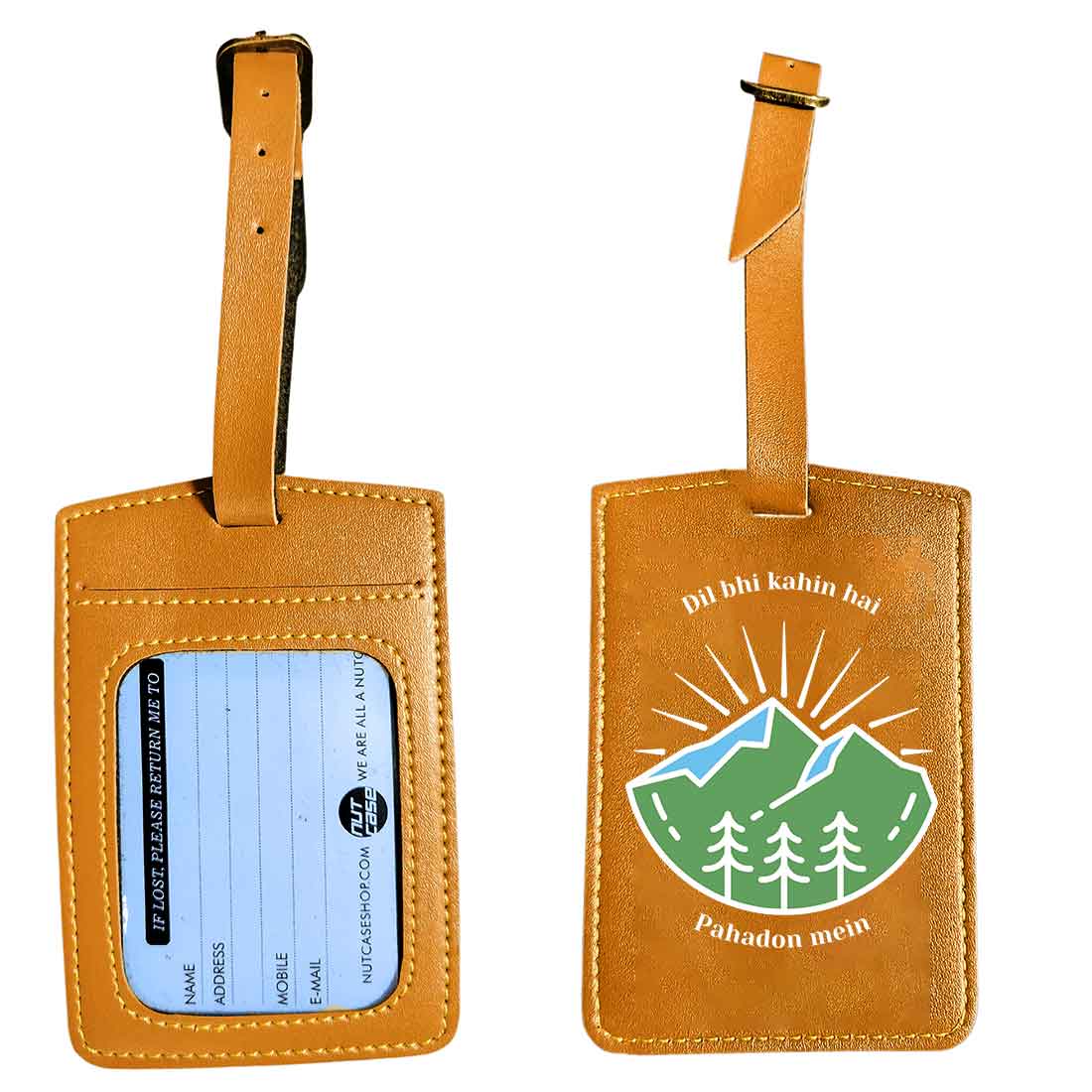 Cool Passport Holder Faux Leather Custom Covers for Passports - Pahadon Mein - Image 42