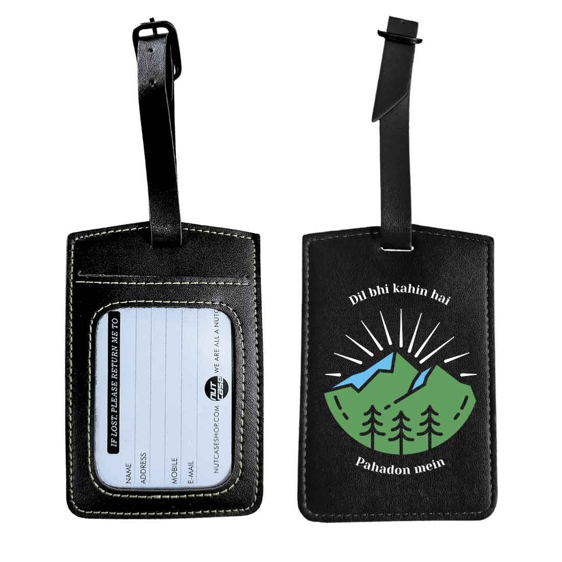 Cool Passport Holder Faux Leather Custom Covers for Passports - Pahadon Mein - Image 45