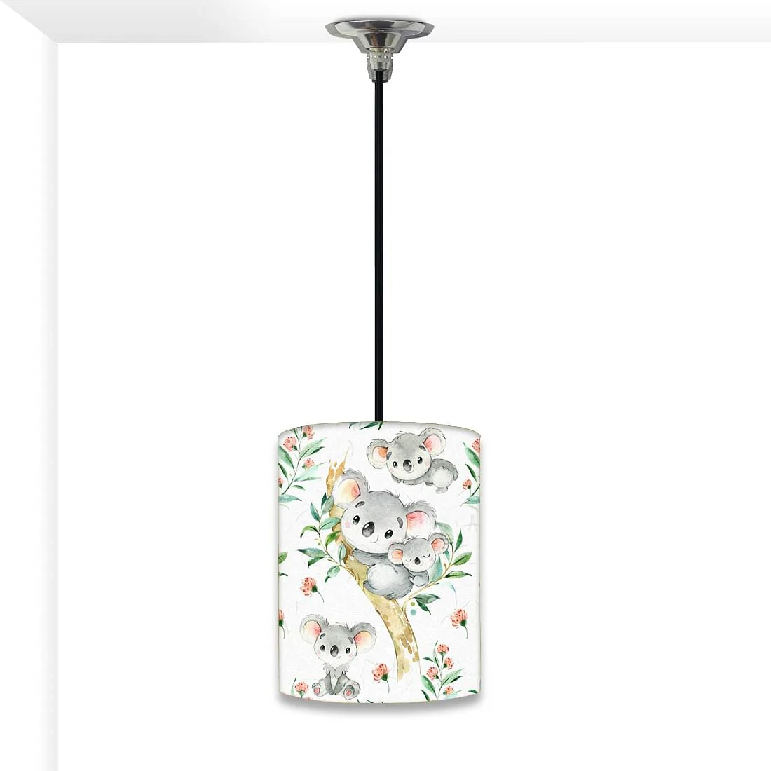 Nutcase Designer Ceiling Hanging Pendant Lamp Shade Light for Living Room, Bedrooms - Cute Koala