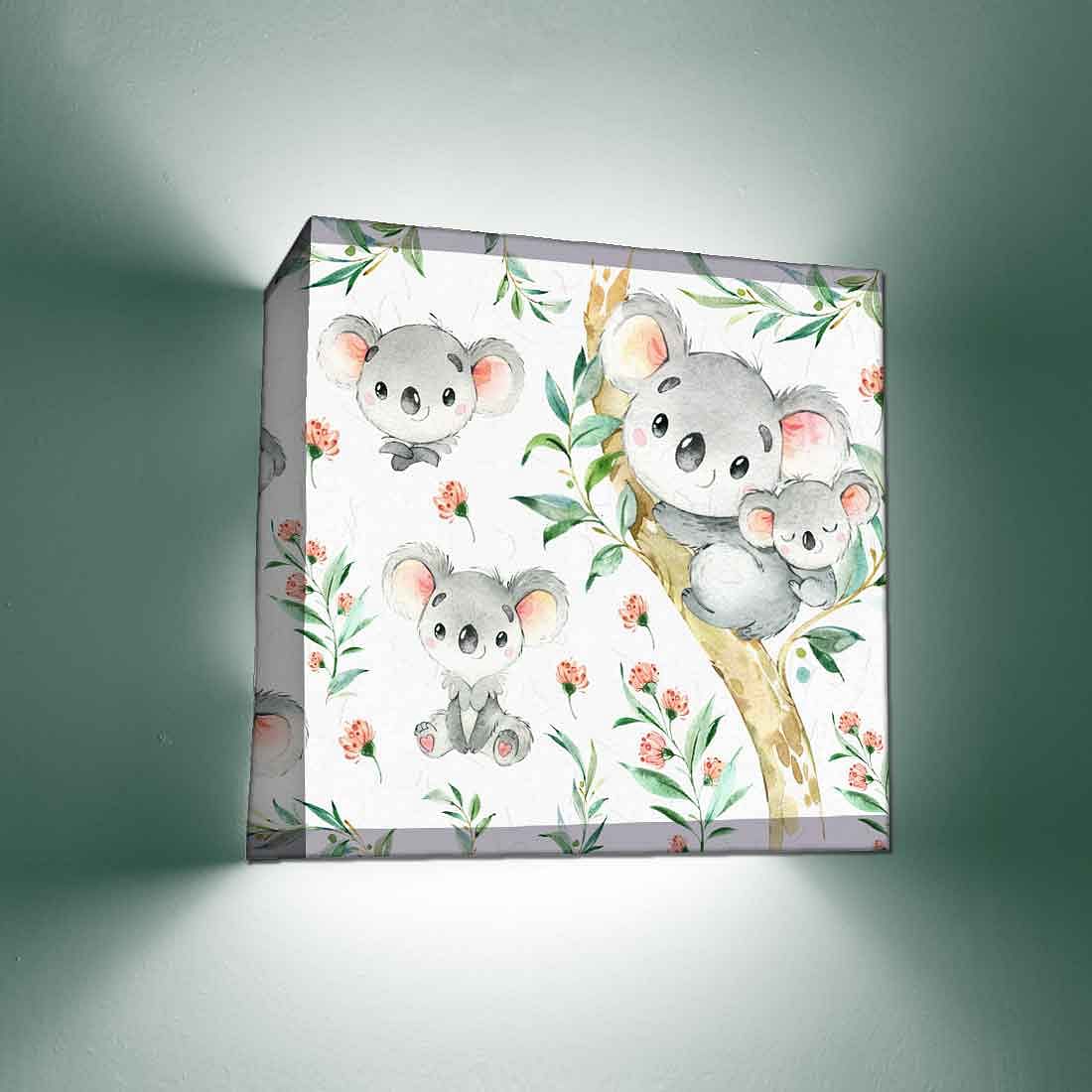 Children Designer Square Wall Mounted Lamp Lights
