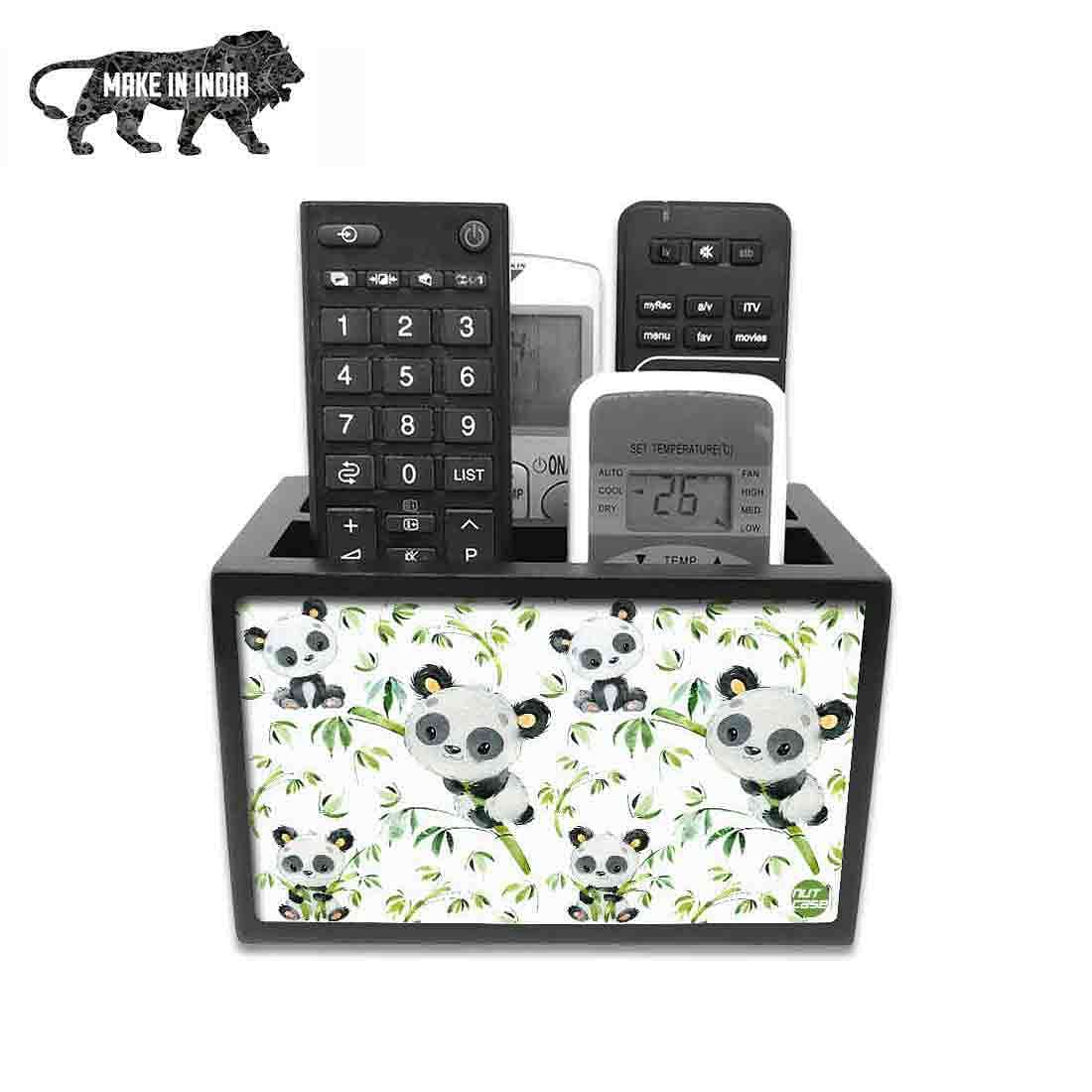 Nutcase Designer Wooden Remote Control Holder Stand Organizer Caddy for TV/AC Remote - Cute Koala - Image 10