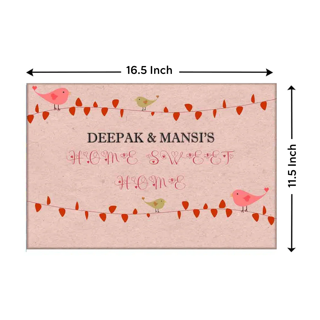 Cute Personalized Name Plate for House Door - Donuts - Image 6