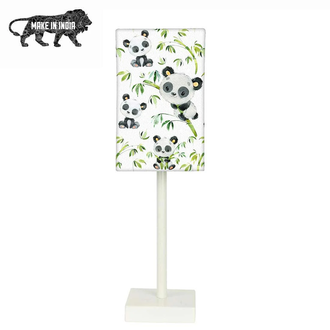 Nutcase Table Lamp for Living Room Bedroom Bedside Lamps with Fabric Shade - Cute Panda - Image 4