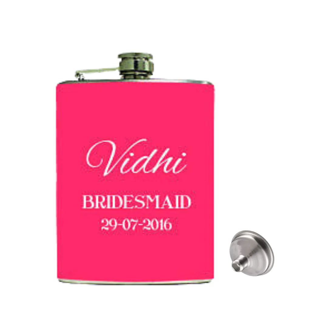 Customized Hip Flask for Gift - Add Your Name - Image 3