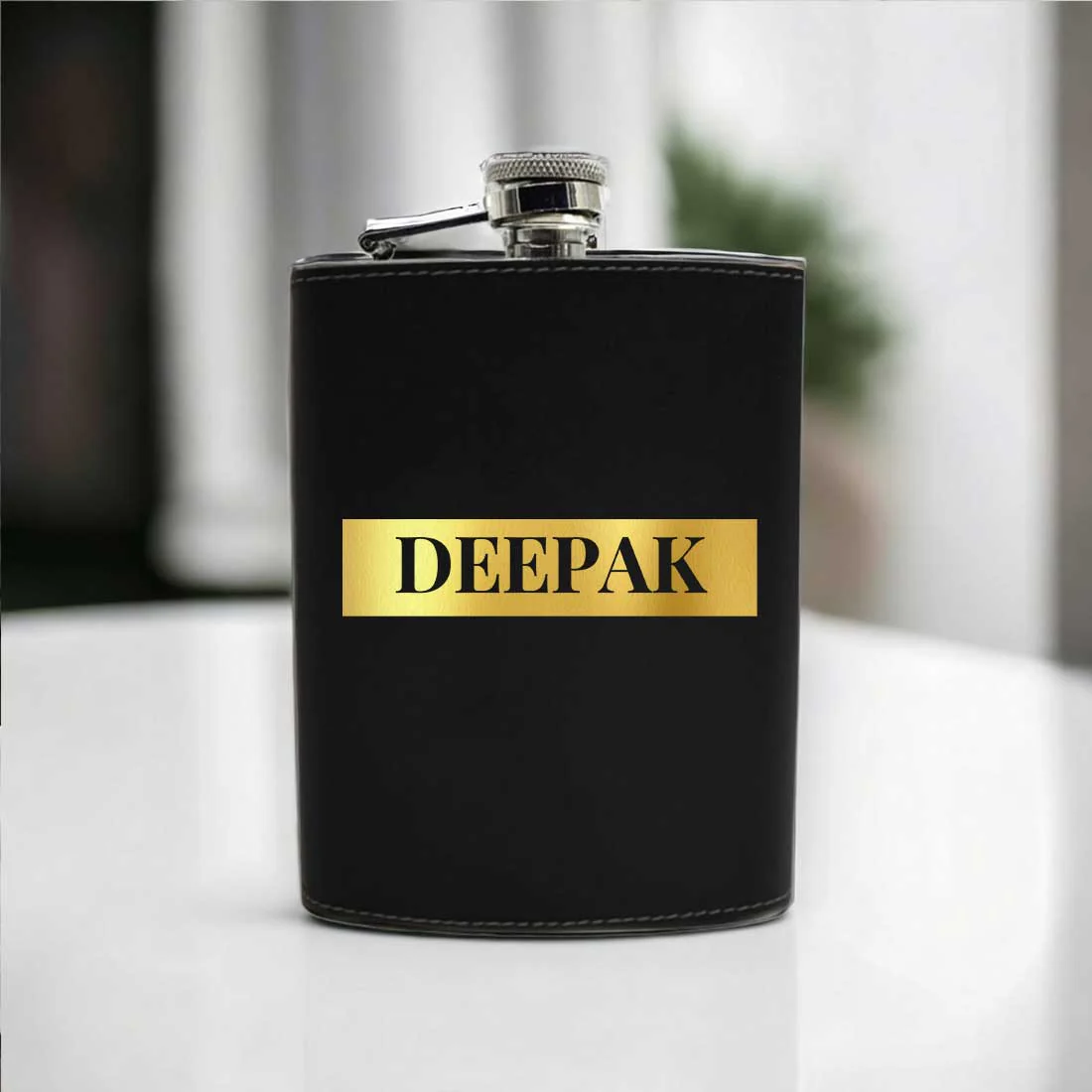 Customized Hip Flask With Name Leather Alcohol Flasks