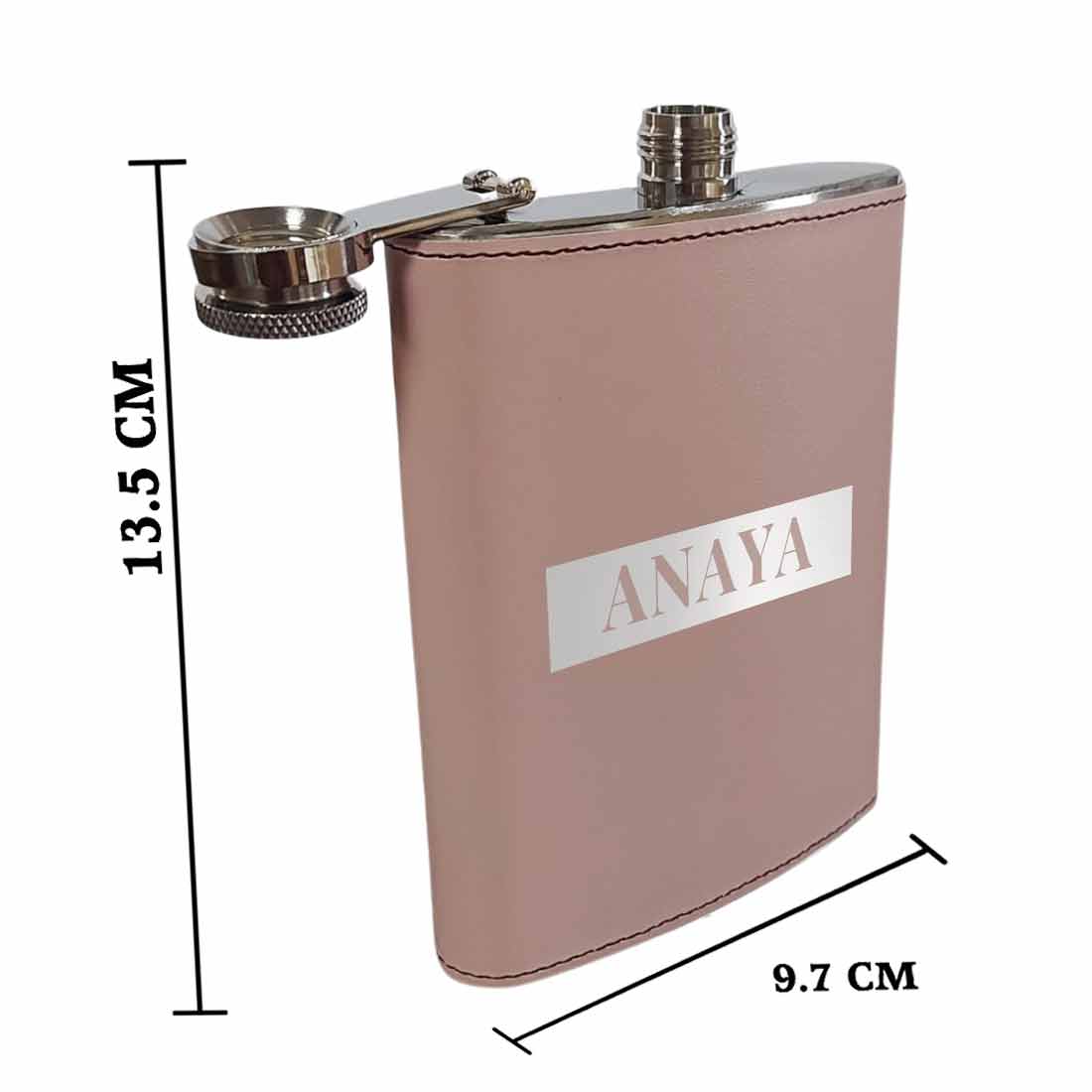 Customized Hip Flask With Name Leather Alcohol Flasks - Image 10