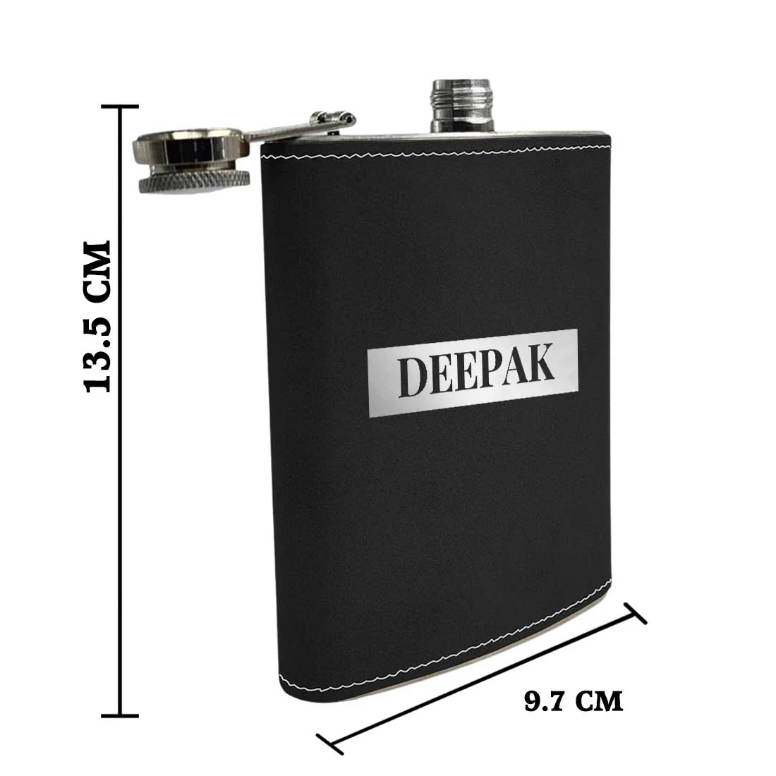 Customized Hip Flask With Name Leather Alcohol Flasks - Image 15