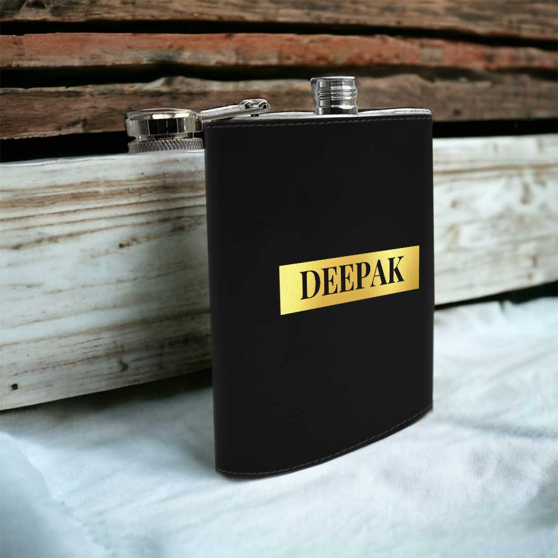 Customized Hip Flask With Name Leather Alcohol Flasks - Image 19