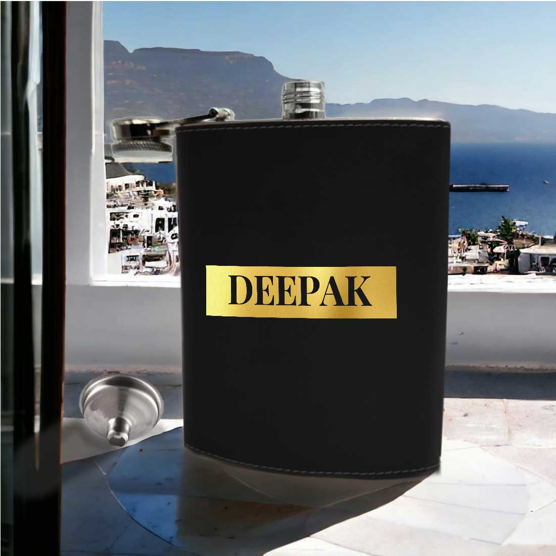 Customized Hip Flask With Name Leather Alcohol Flasks - Image 20