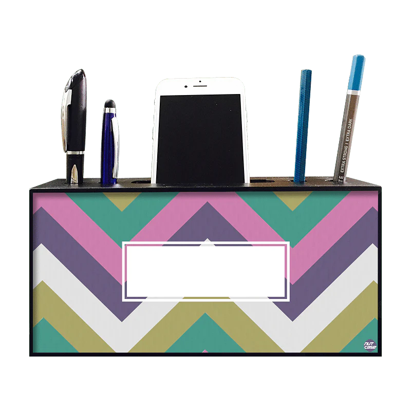 Customized Mobile Pen Stand Holder - Add Your Name - Image 3