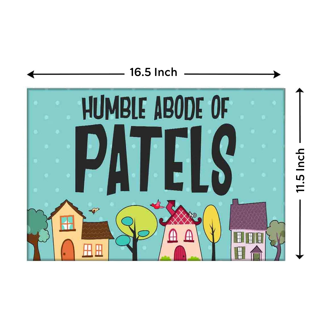 Personalized Name Plate for Home Outdoor - Sweet Home - Image 9