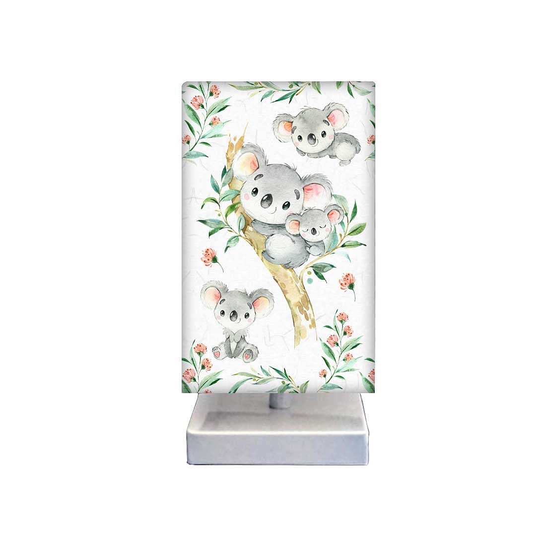 Designer Cute Table Lamps for Bedroom Fabric Shade