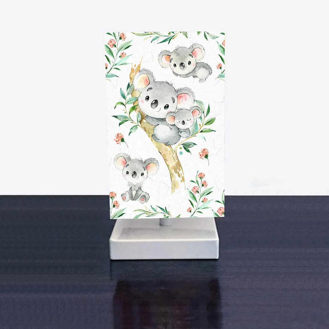 Designer Cute Table Lamps for Bedroom Fabric Shade - Image 2