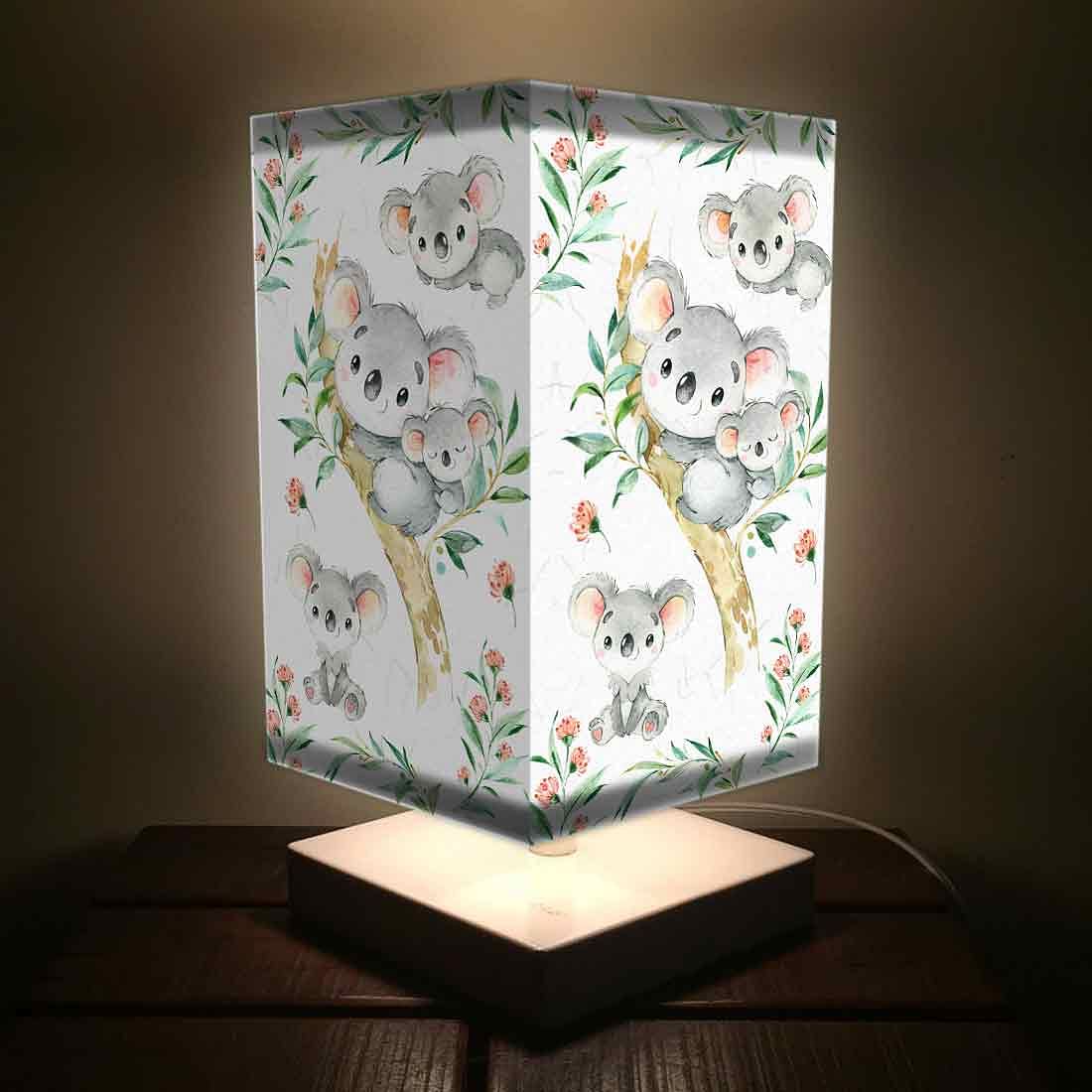 Designer Cute Table Lamps for Bedroom Fabric Shade - Image 3
