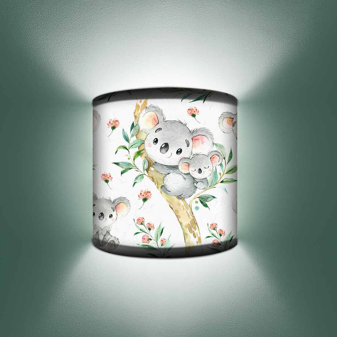 Designer Arc Wall Mounted Kids Wall Lamp - Cute koala