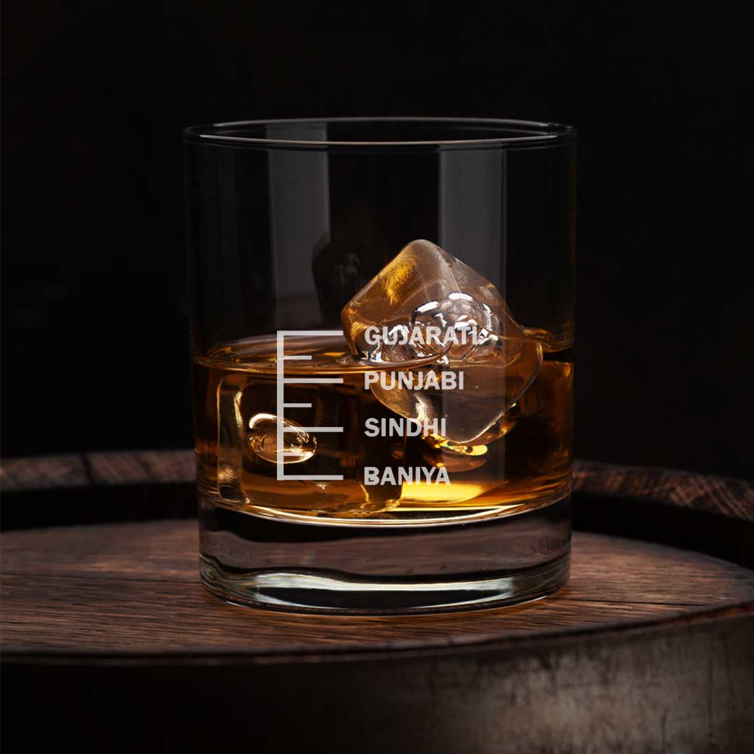 Whiskey Glasses Liquor Glass- Anniversary Birthday Gift Funny Gifts for Husband Bf - GUJARATI PUNJABI SINDHI BANIYA - Image 7