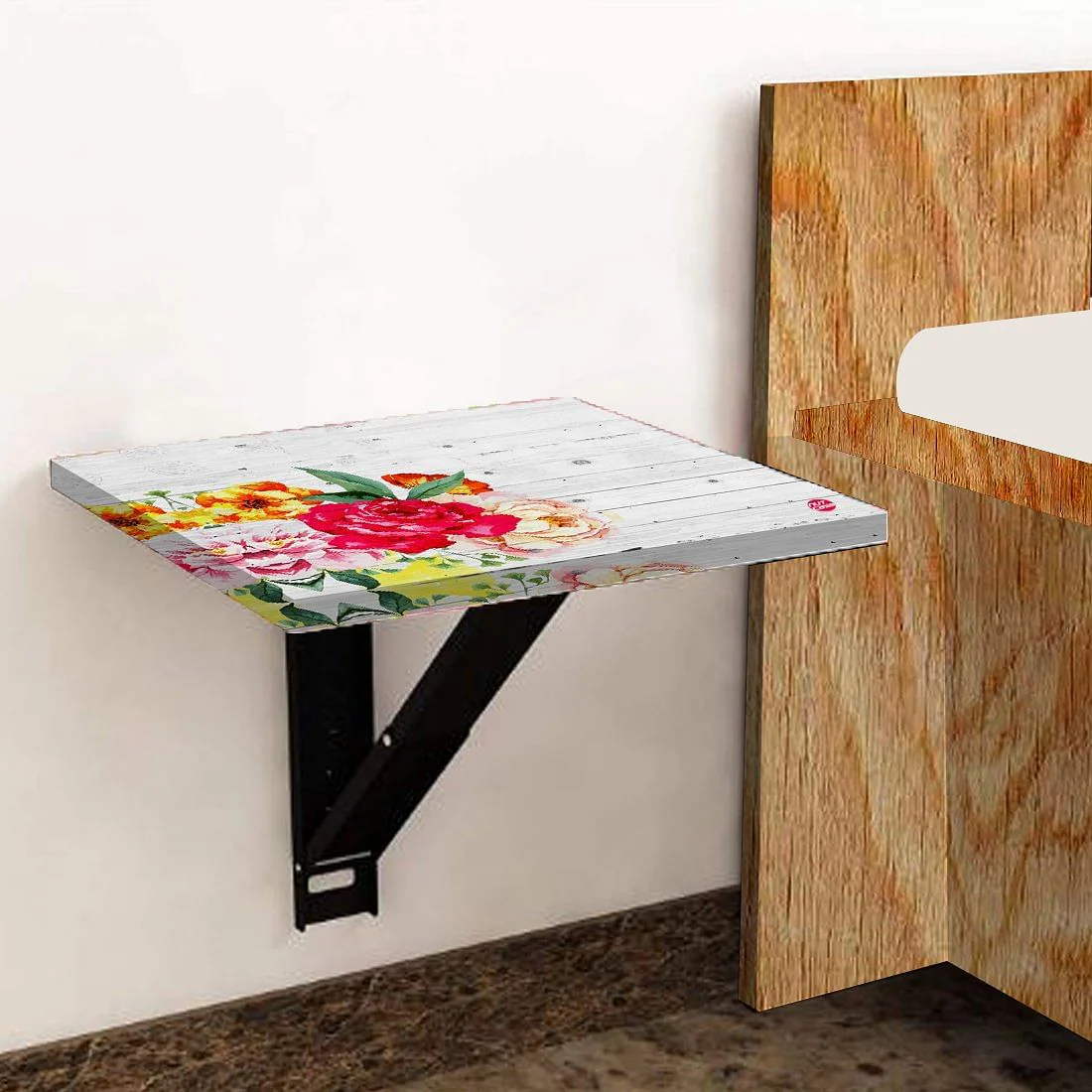 Fold Down Table - Vintage Flower