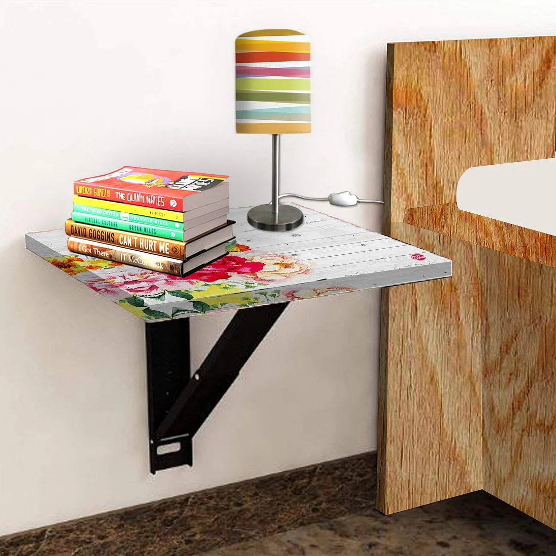 Fold Down Table - Vintage Flower - Image 4