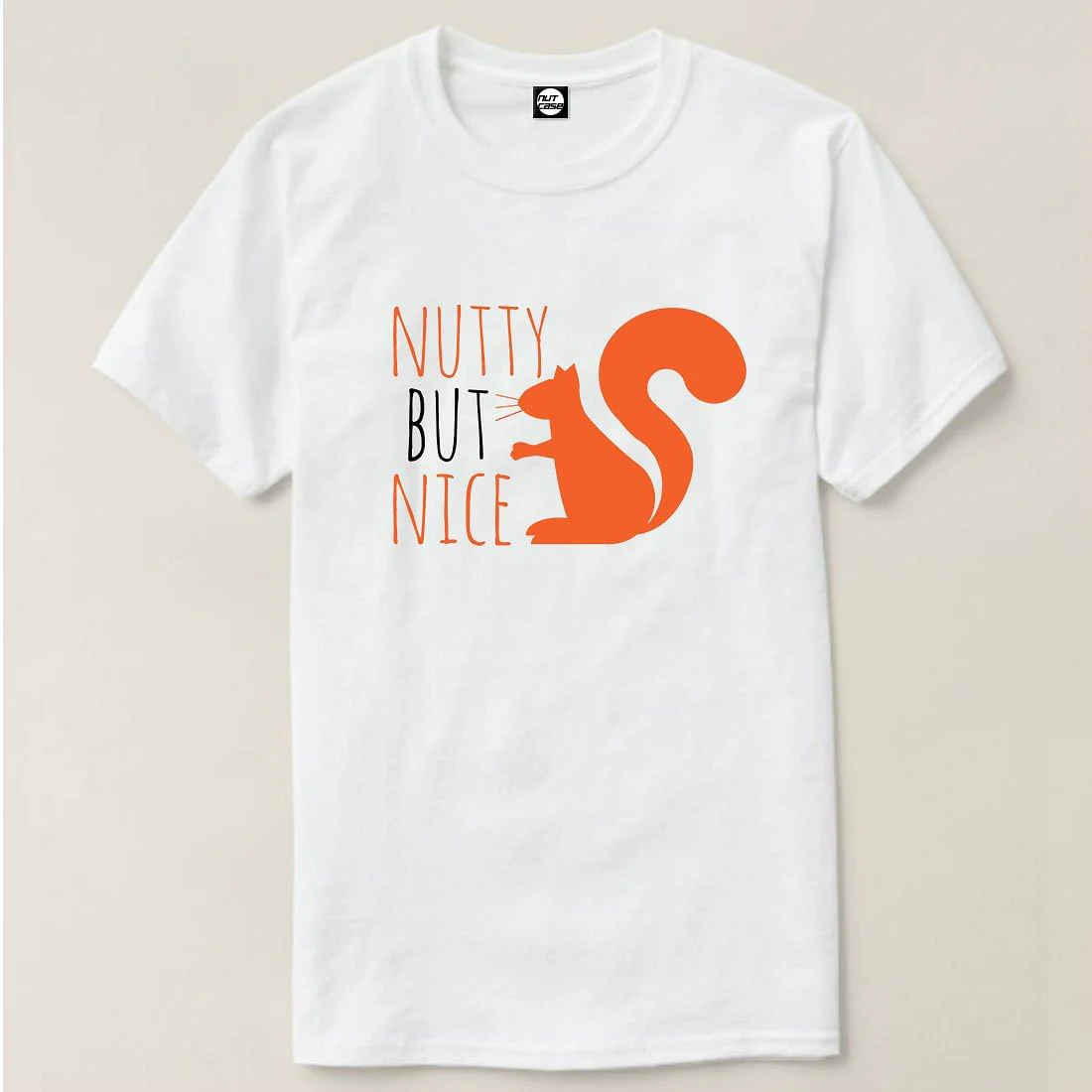 Nutcase Designer Round Neck Men's T-Shirt Wrinkle-Free Poly Cotton Tees - Nutty But Nice - Image 4