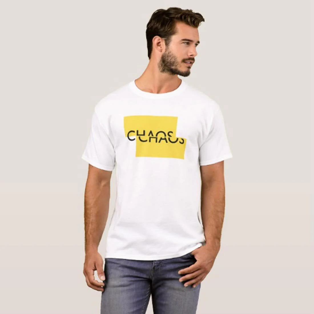 Nutcase Designer Round Neck Men's T-Shirt Wrinkle-Free Poly Cotton Tees - Chose - Image 3