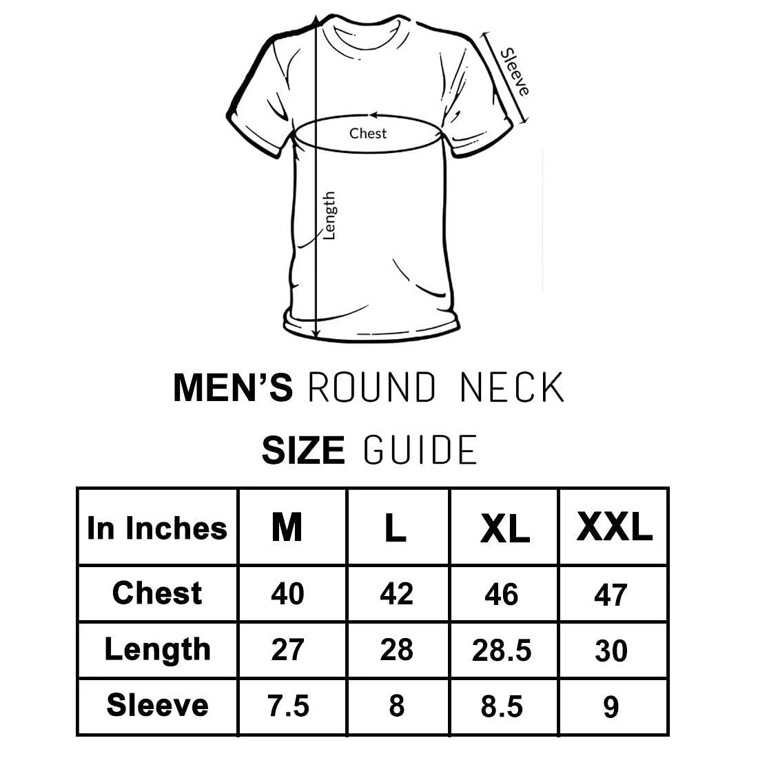 Nutcase Designer Round Neck Men's T-Shirt Wrinkle-Free Poly Cotton Tees - Smily Face - Image 2